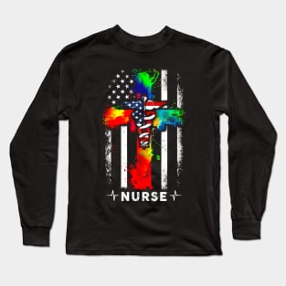 Comfortable Proud Nurse shirt Long Sleeve T-Shirt